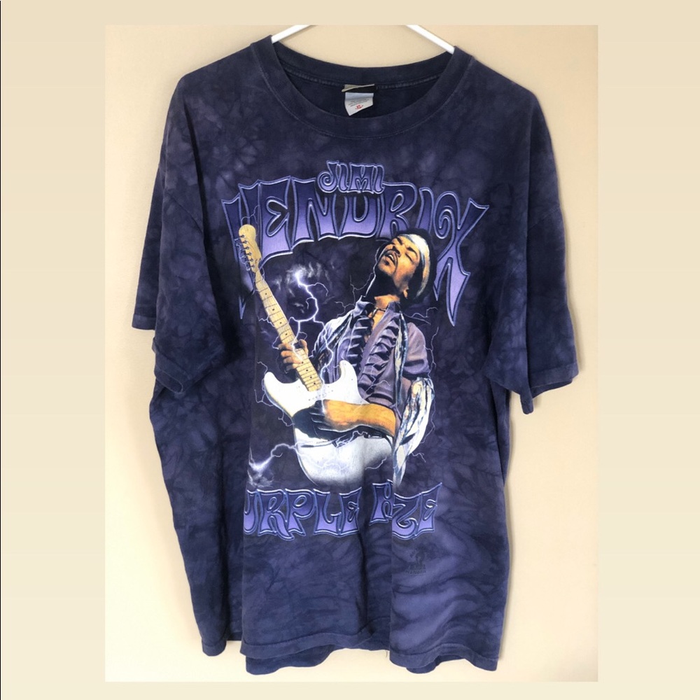Vintage Purple Jimi Hendrix T-Shirt